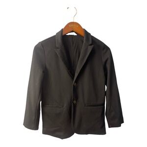 NWT Cat & Jack Boys Stretch Blazer Jacket Sz 8 Color Black